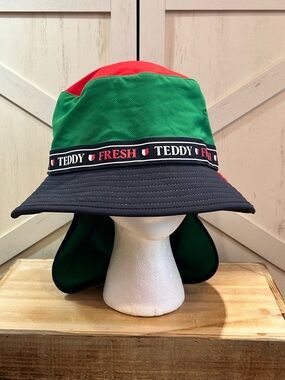 Teddy FRESH Ufreshu Colorblock Shade Bucket Hat Size Large